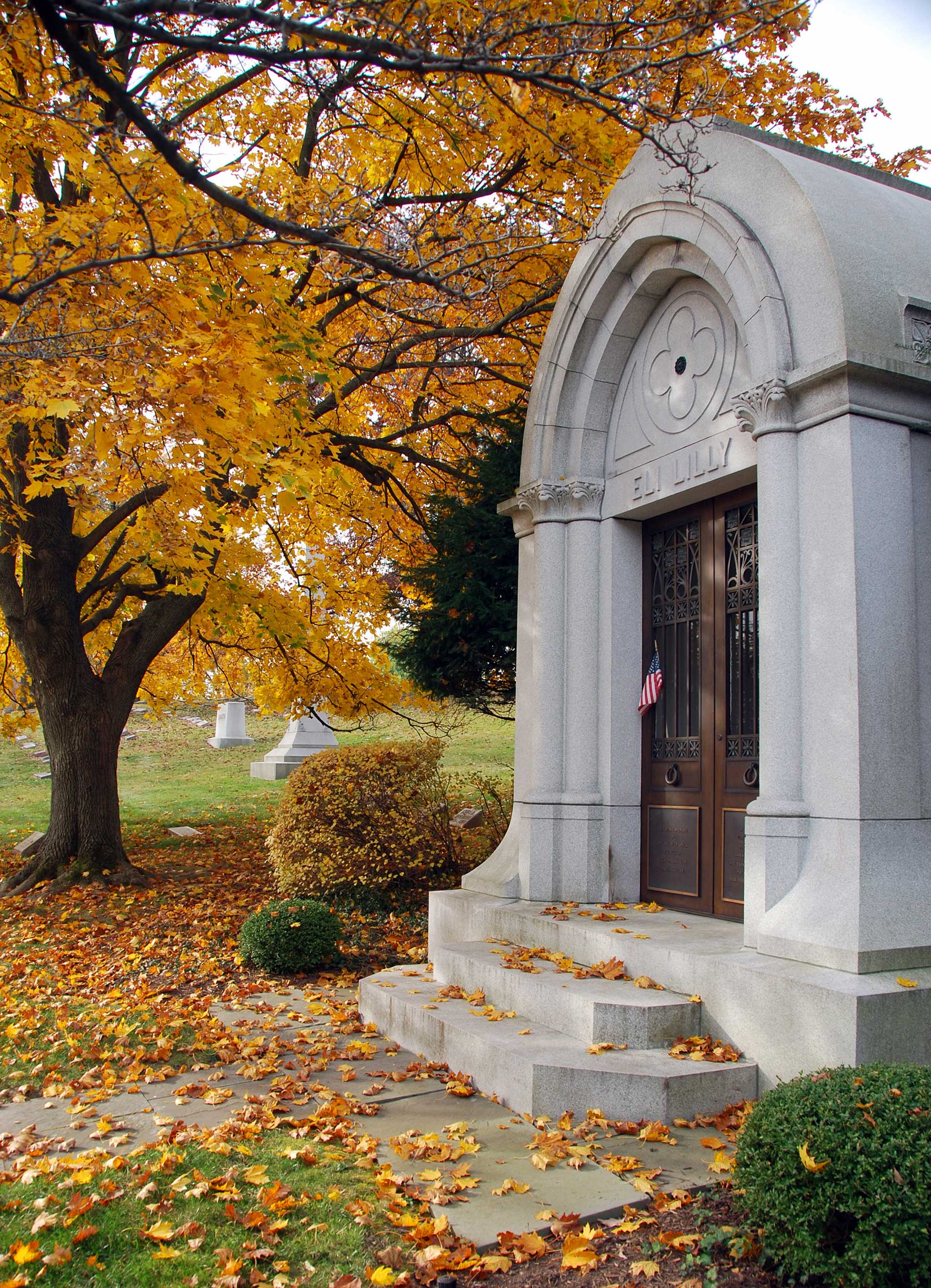 Colonel Eli Lilly | Notable People Buried at Crown Hill Cemetery ...
